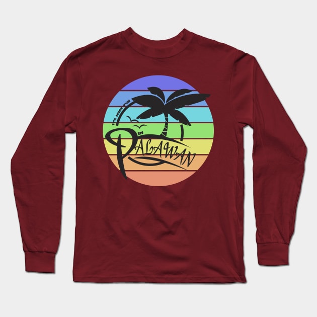 Palawan Long Sleeve T-Shirt by Kuys Ed